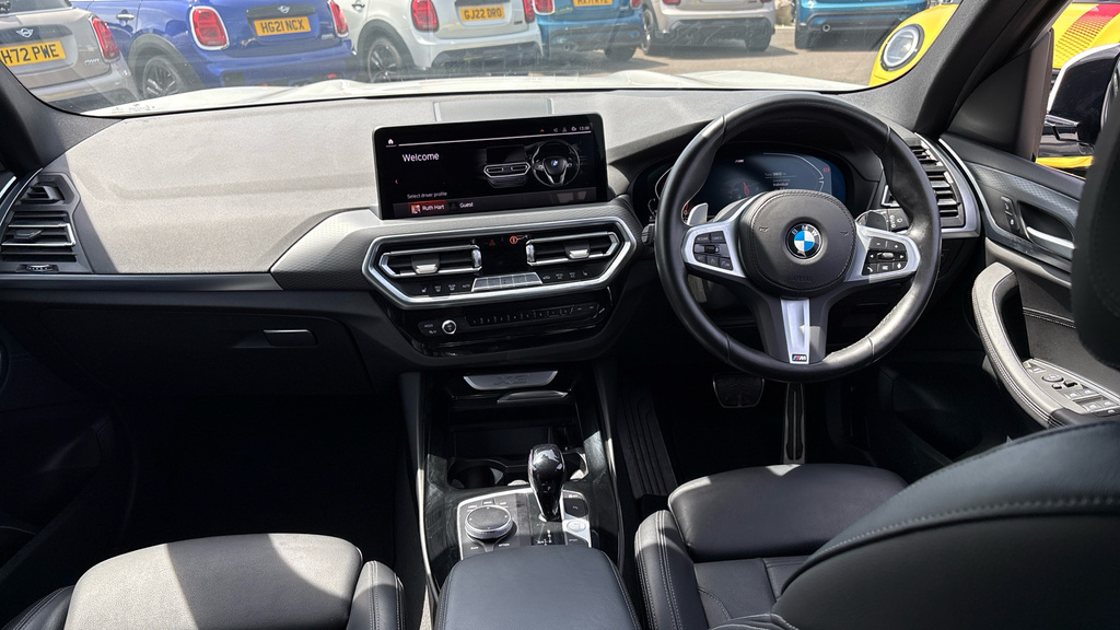 BMW X3 X3 Xdrive 20D M Sport Mhev YH22LJY White #4