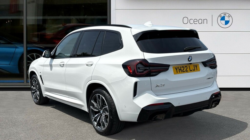 BMW X3 X3 Xdrive 20D M Sport Mhev YH22LJY White #2