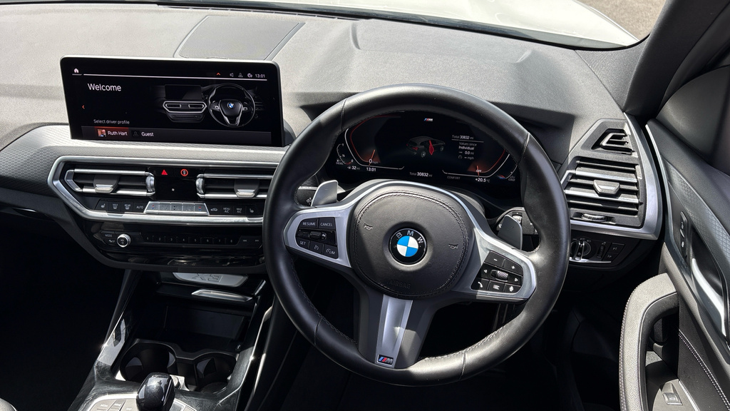BMW X3 X3 Xdrive 20D M Sport Mhev YH22LJY White #5