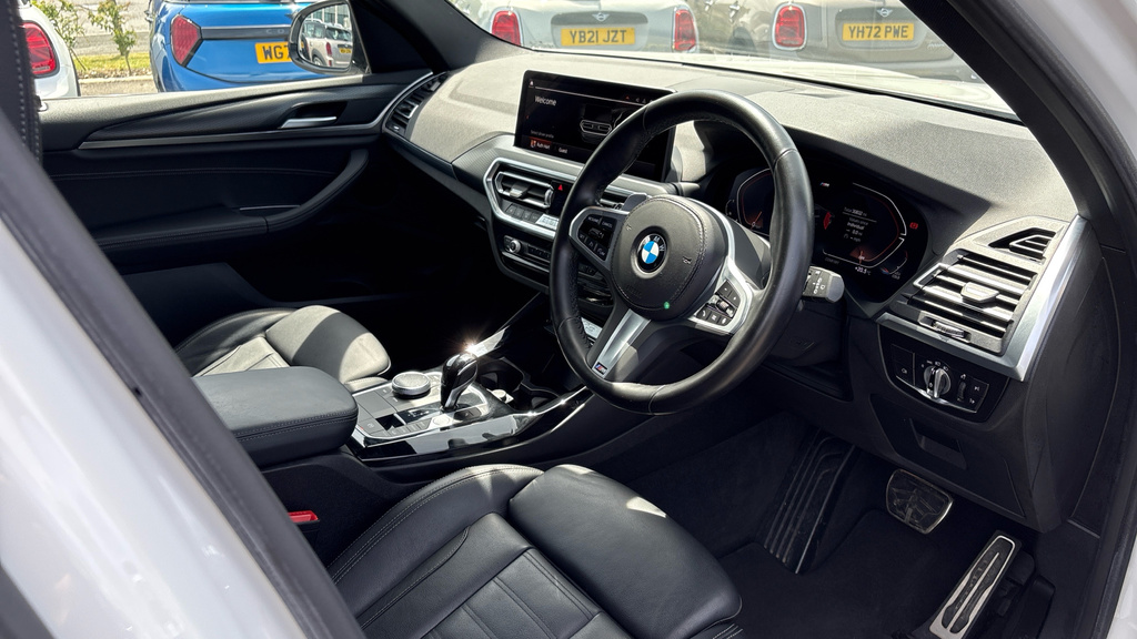 BMW X3 X3 Xdrive 20D M Sport Mhev YH22LJY White #6