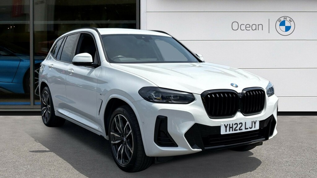 BMW X3 X3 Xdrive 20D M Sport Mhev YH22LJY White