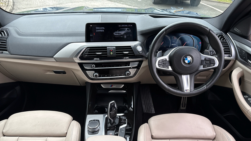 BMW X3 Suv WF19CSY Blue #4
