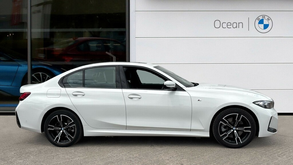 BMW 3 Series Saloon White #3