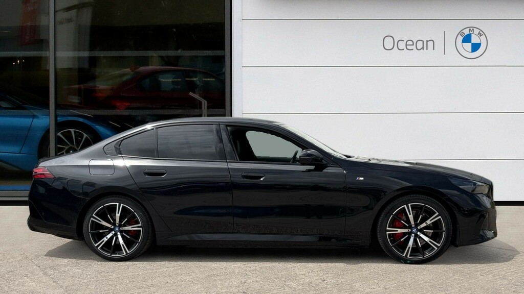 BMW i5 Saloon WA24UPZ Black #3