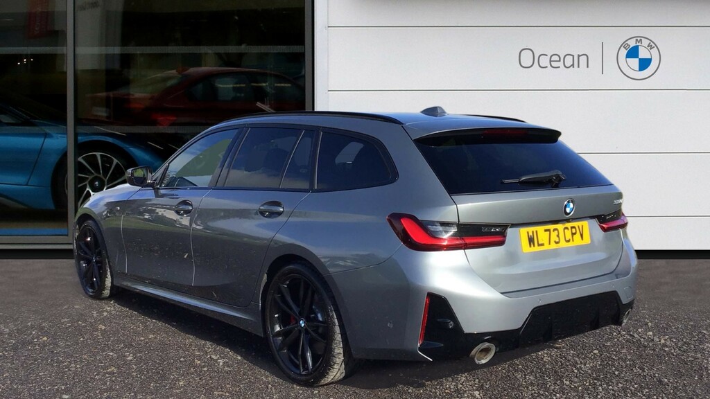 BMW 3 Series Estate WL73CPV Grey #2