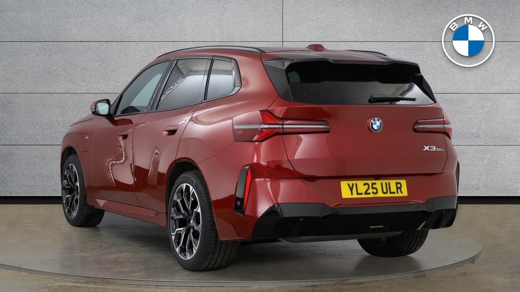 BMW X3 Suv YL25ULR Red #2