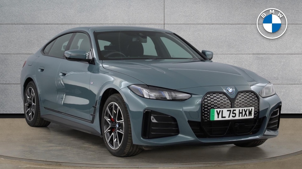 BMW i4 Coupe Green