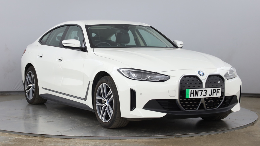 BMW i4 Coupe White