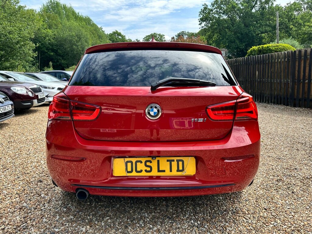 BMW 1 Series 1.5 118I Sport Euro 6 Ss MJ66OBR Red #5