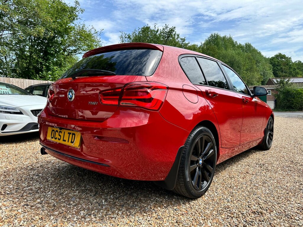 BMW 1 Series 1.5 118I Sport Euro 6 Ss MJ66OBR Red #4