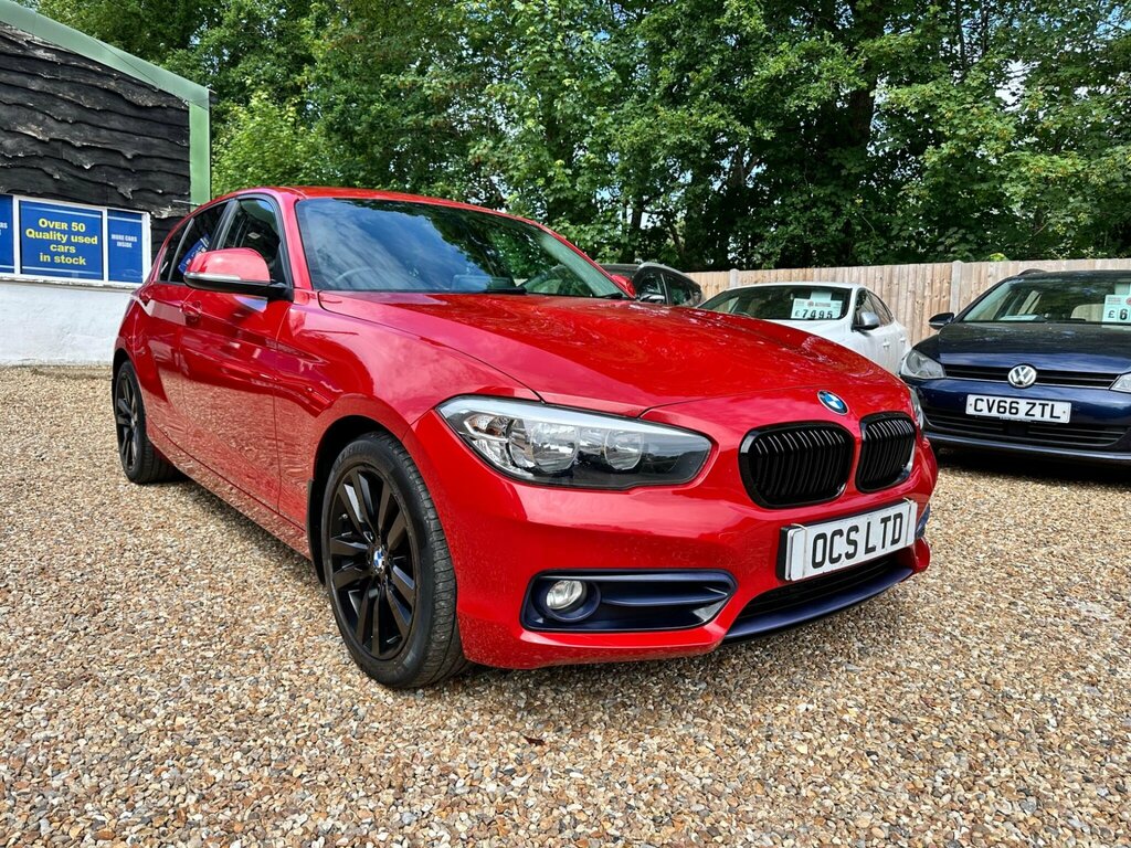 BMW 1 Series 1.5 118I Sport Euro 6 Ss MJ66OBR Red #2