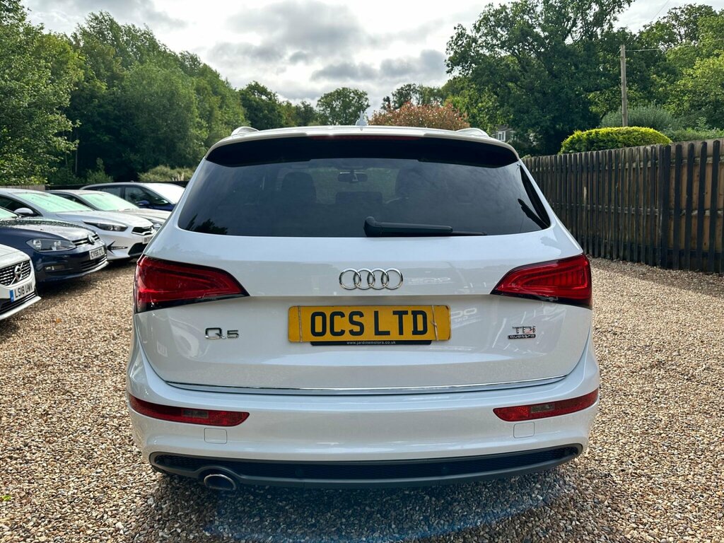 Audi Q5 2.0 Tdi S Line Plus S Tronic Quattro Euro 6 Ss DK66XDJ White #5