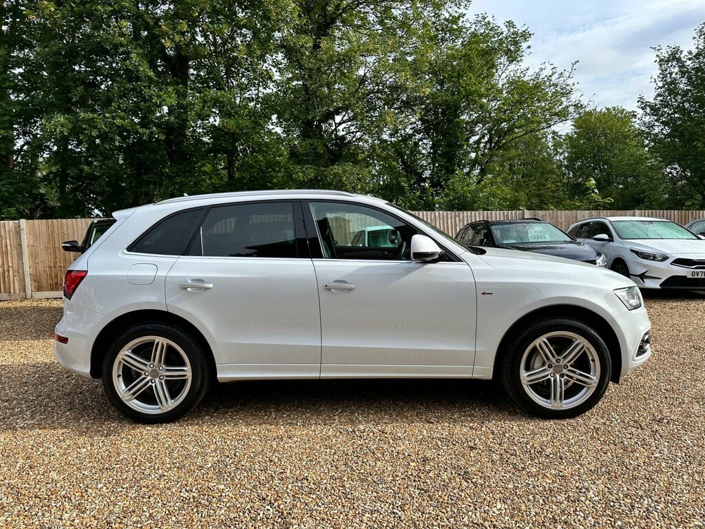 Audi Q5 2.0 Tdi S Line Plus S Tronic Quattro Euro 6 Ss DK66XDJ White #3