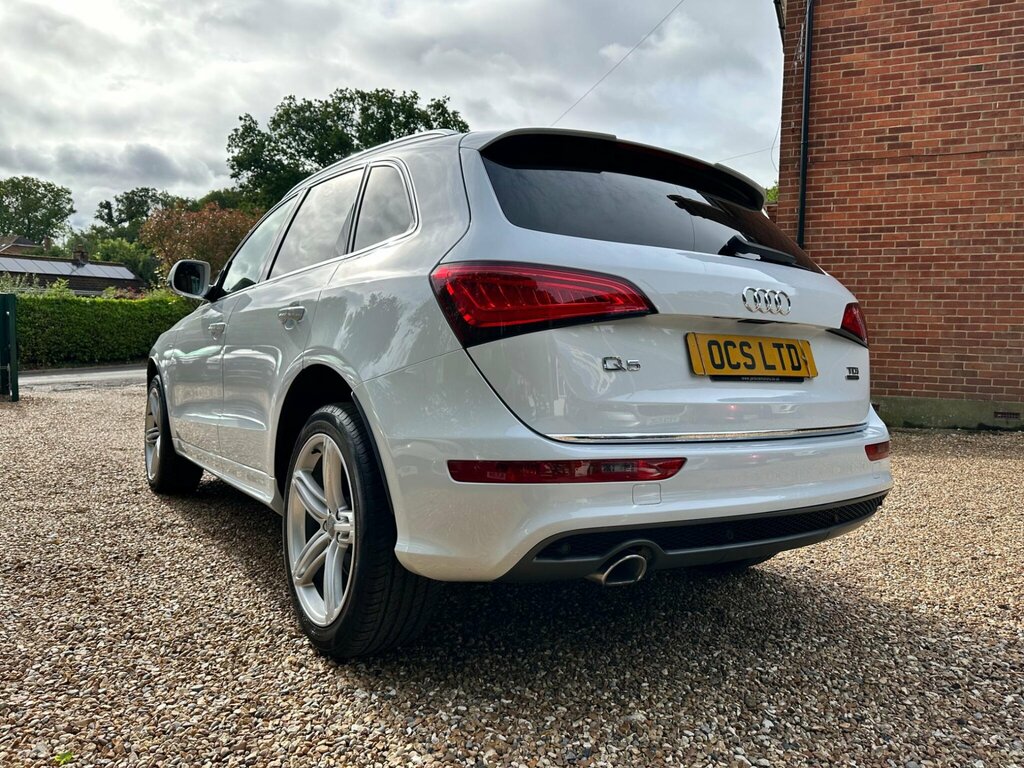 Audi Q5 2.0 Tdi S Line Plus S Tronic Quattro Euro 6 Ss DK66XDJ White #6