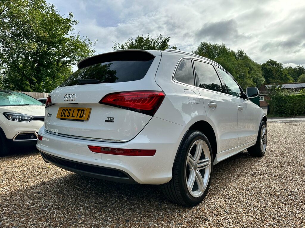 Audi Q5 2.0 Tdi S Line Plus S Tronic Quattro Euro 6 Ss DK66XDJ White #4
