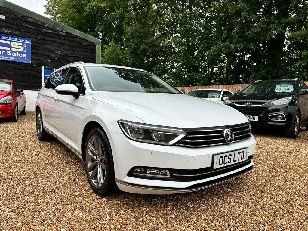 Volkswagen Passat 2.0 Tdi Gt Euro 6 Ss White #2