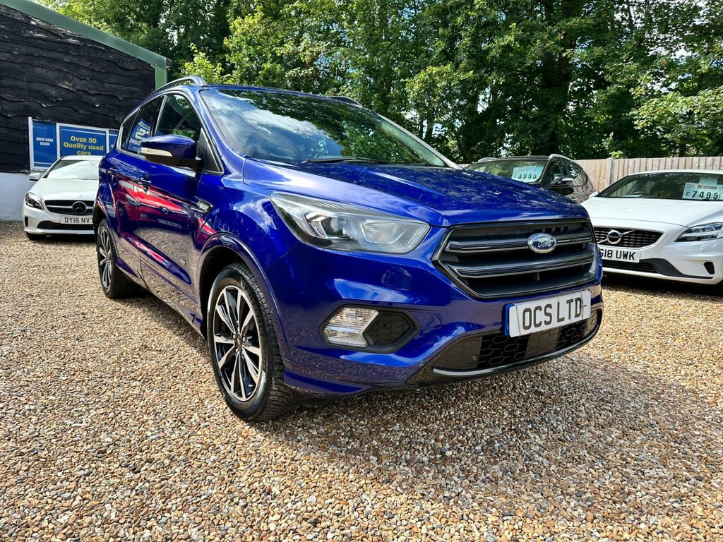 Ford Kuga 2.0 Tdci Ecoblue St-line Awd Euro 6 Ss Blue #2