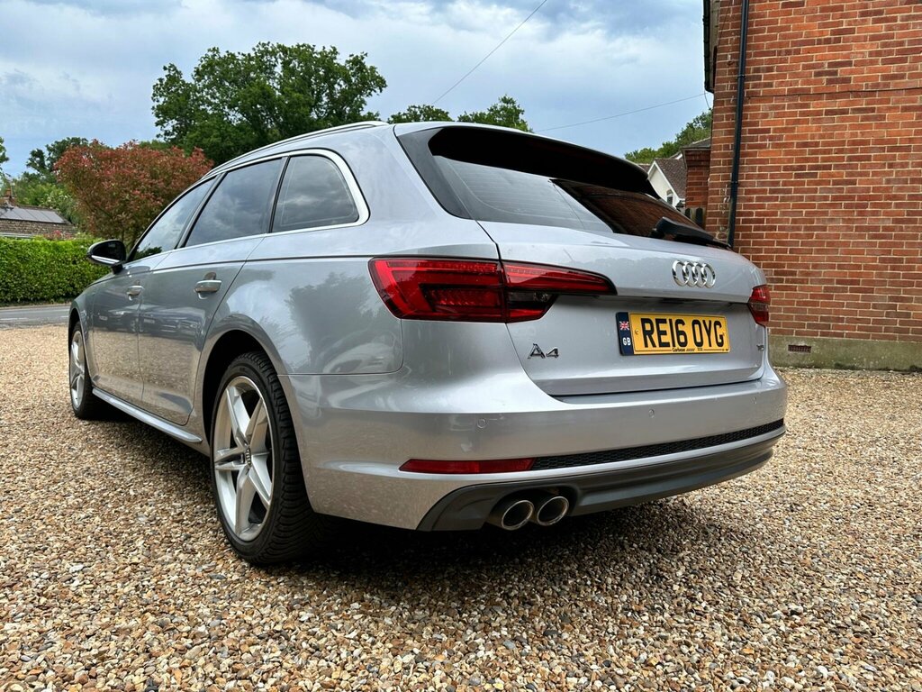 Audi A4 Avant 2.0 Tdi S Line S Tronic Euro 6 Ss Silver #6