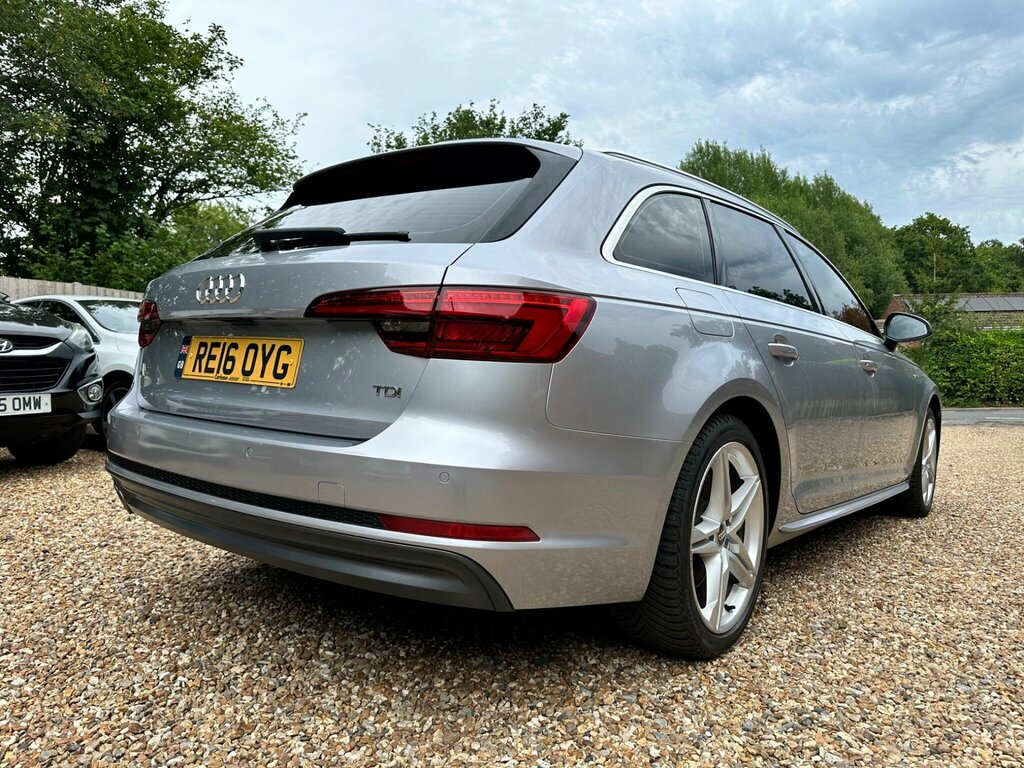 Audi A4 Avant 2.0 Tdi S Line S Tronic Euro 6 Ss Silver #4