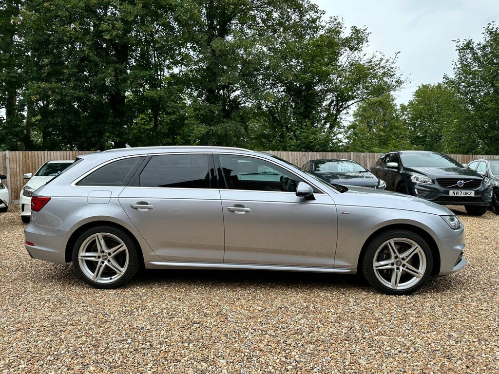 Audi A4 Avant 2.0 Tdi S Line S Tronic Euro 6 Ss Silver #3