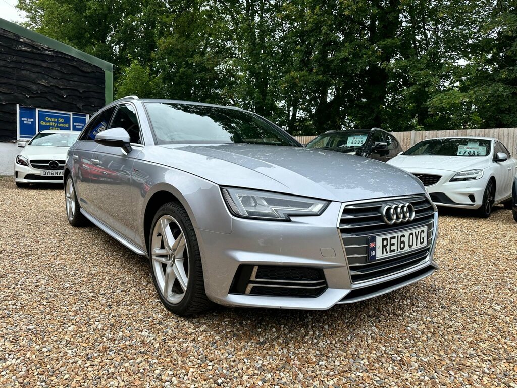 Audi A4 Avant 2.0 Tdi S Line S Tronic Euro 6 Ss Silver #2