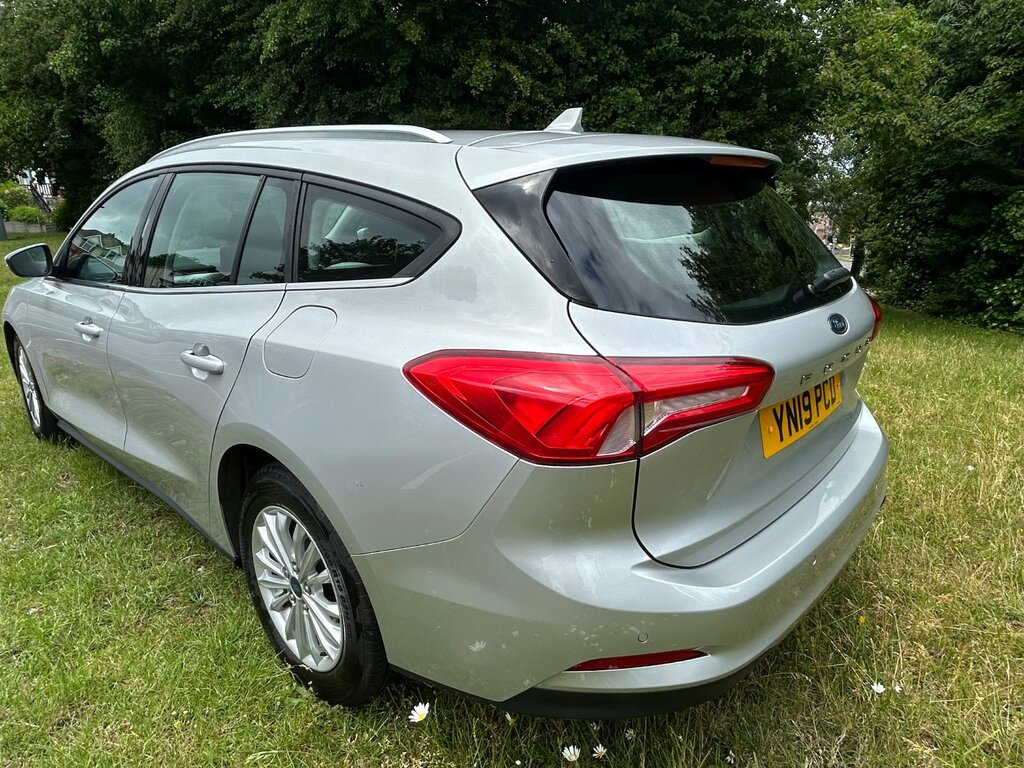 Ford Focus 2.0 Ecoblue Titanium Estate Euro YN19PCD Silver #5