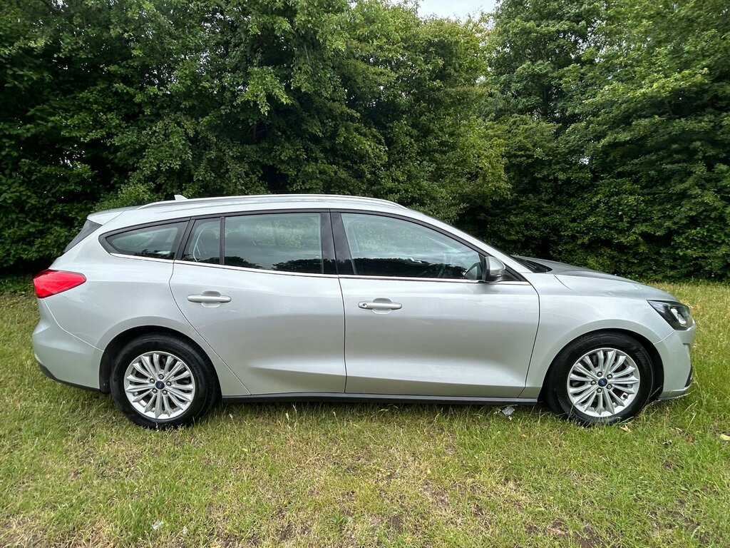 Ford Focus 2.0 Ecoblue Titanium Estate Euro YN19PCD Silver #3