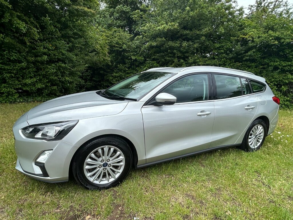 Ford Focus 2.0 Ecoblue Titanium Estate Euro YN19PCD Silver #2
