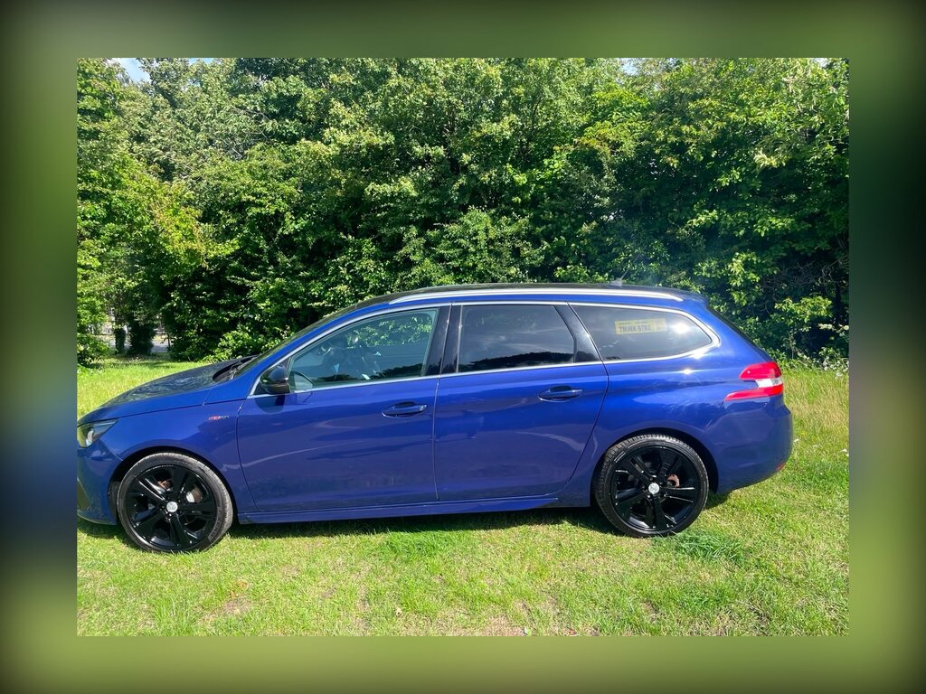 Peugeot 308 SW 1.2 Puretech Gt Line Estate Euro Blue #2