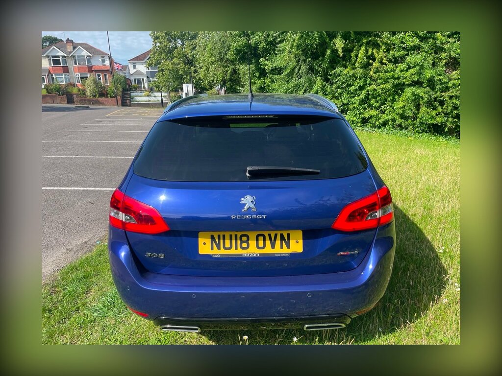 Peugeot 308 SW 1.2 Puretech Gt Line Estate Euro Blue #3