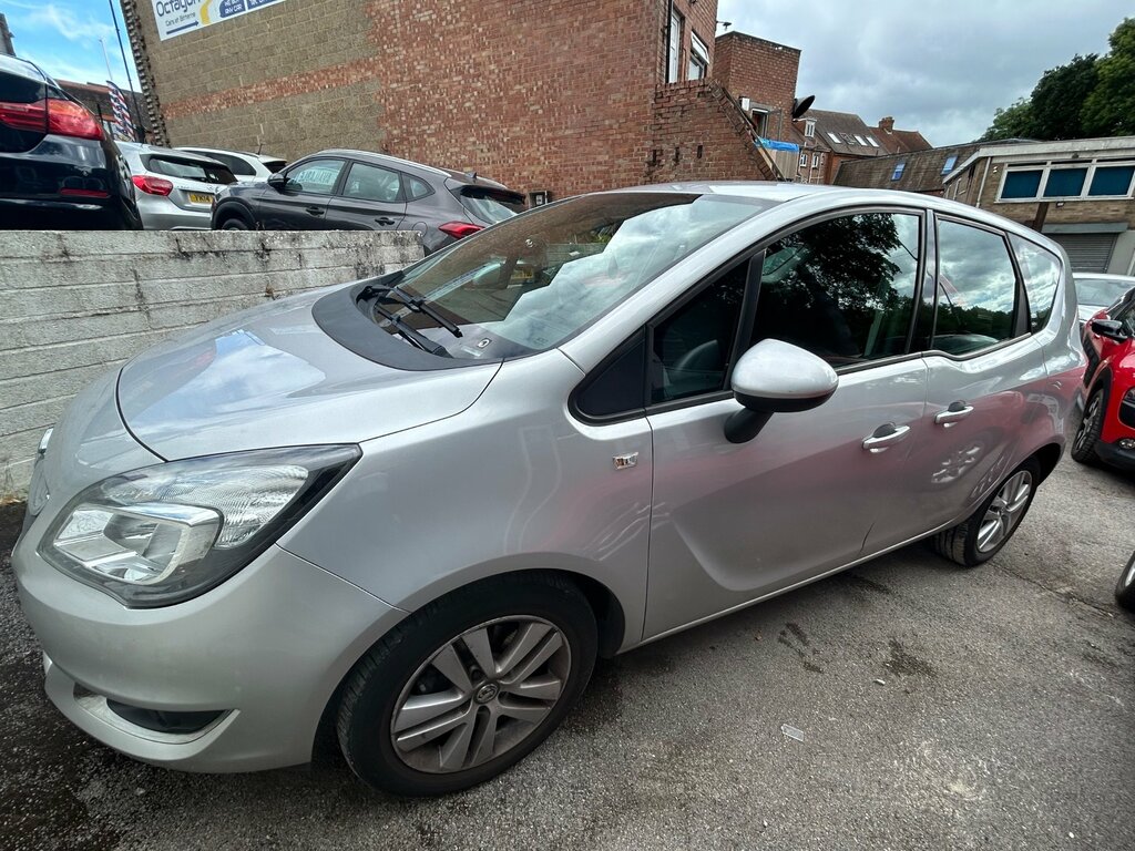 Vauxhall Meriva 1.4I Life Mpv Euro 6 100 Ps Silver