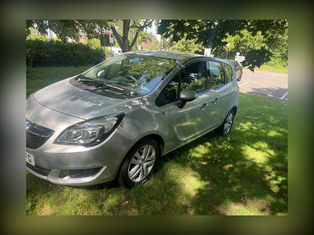 Vauxhall Meriva 1.4I Life Mpv Euro 6 100 Ps BJ65UFG Silver #5