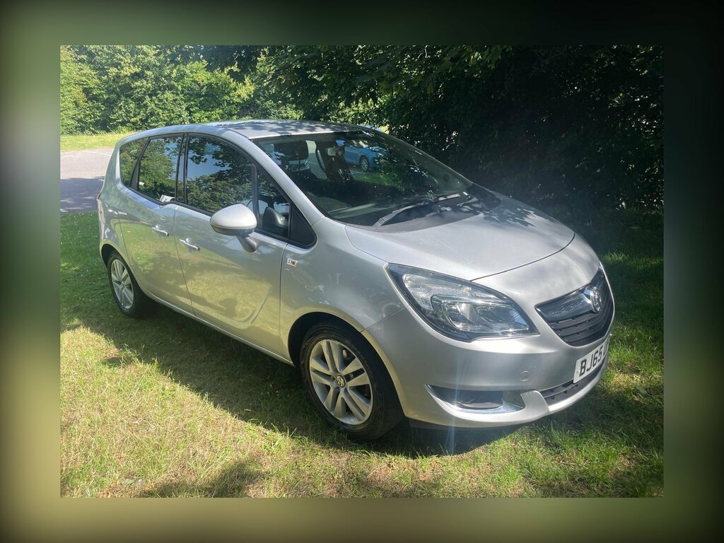 Vauxhall Meriva 1.4I Life Mpv Euro 6 100 Ps BJ65UFG Silver