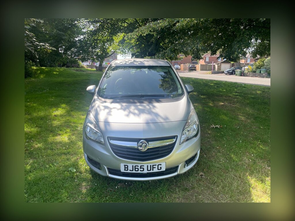 Vauxhall Meriva 1.4I Life Mpv Euro 6 100 Ps BJ65UFG Silver #2