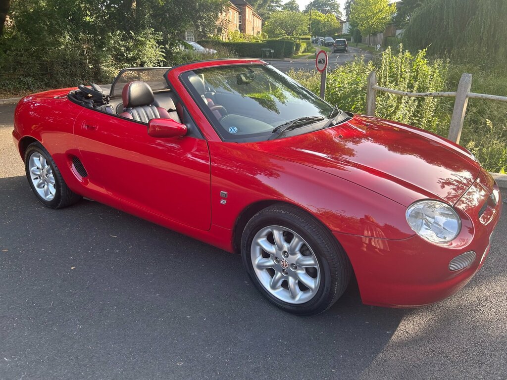 MG MGF 1.8I Convertible 178 Gkm, 118 V119LON Red #2