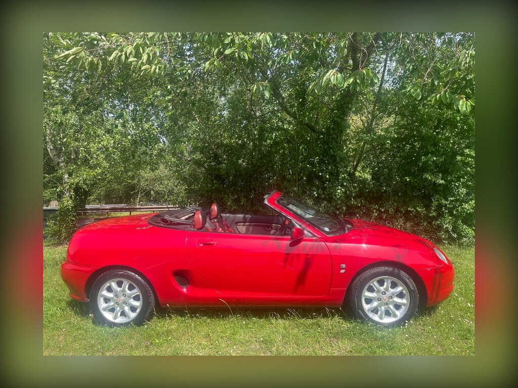 MG MGF 1.8I Convertible 178 Gkm, 118 Red