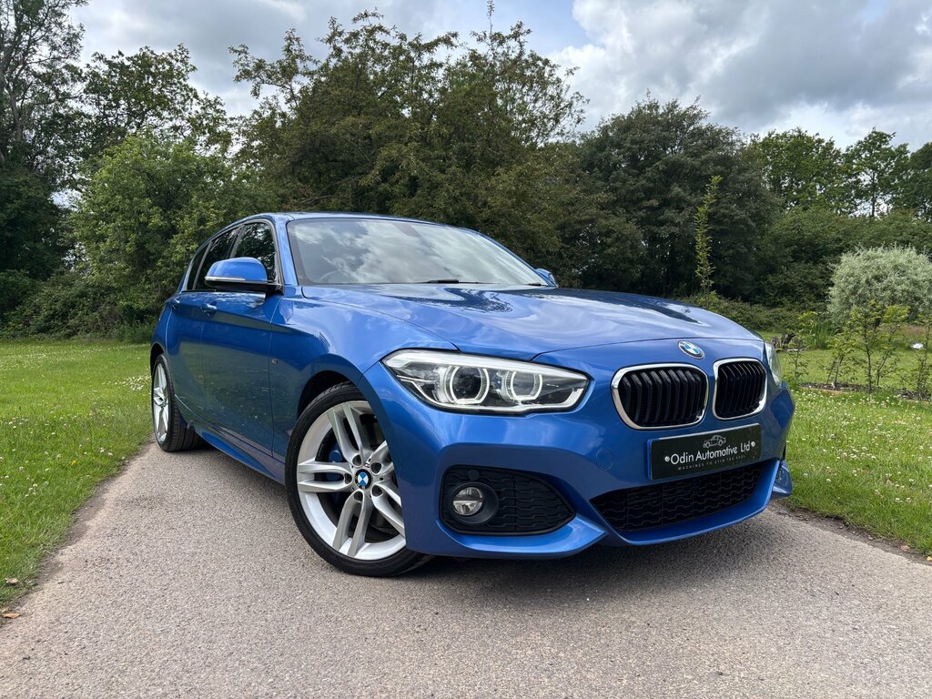 BMW 1 Series 2.0 118D M Sport Hatchback Euro Blue