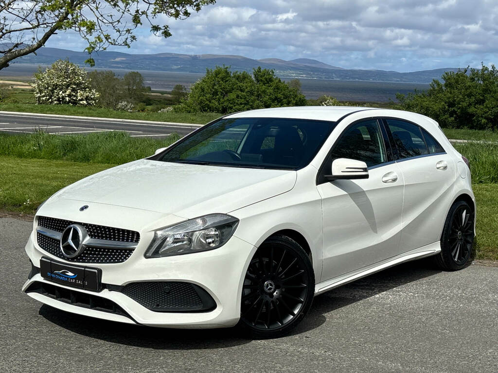 Mercedes-Benz A Class A180d Amg Line White