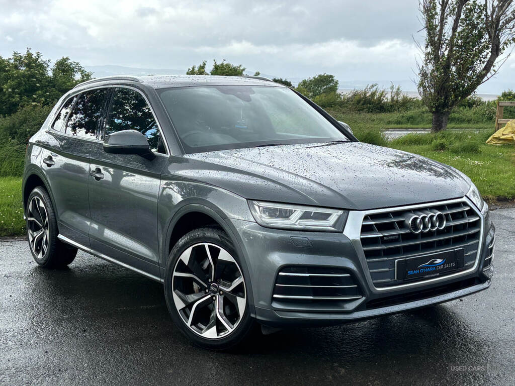 Audi Q5 40 Tdi Quattro S Line S Tronic WO19VMG Grey #2