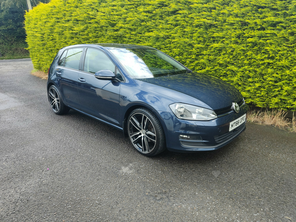 Volkswagen Golf Match Edition Tdi Bluemotion Technology MT66GPO Blue #3