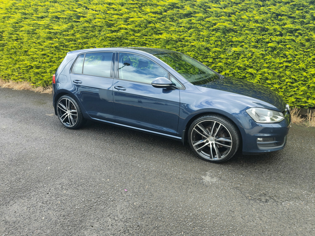Volkswagen Golf Match Edition Tdi Bluemotion Technology MT66GPO Blue #4