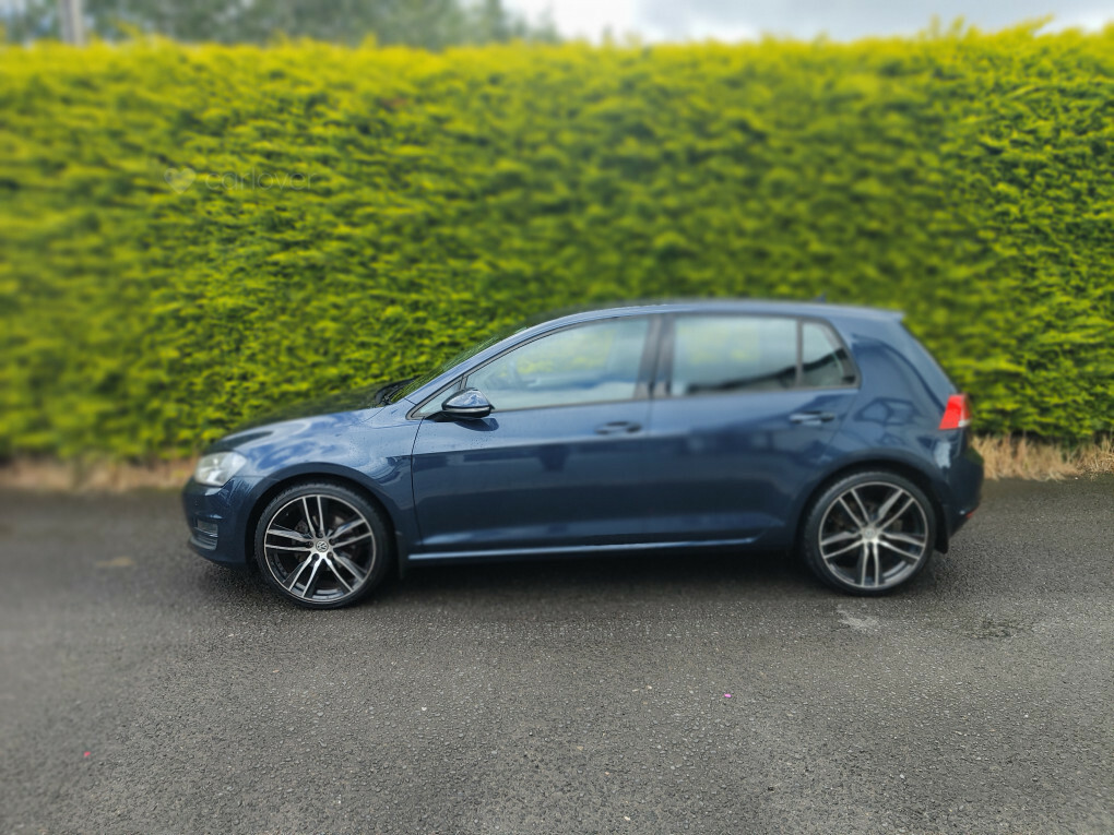 Volkswagen Golf Match Edition Tdi Bluemotion Technology MT66GPO Blue #6
