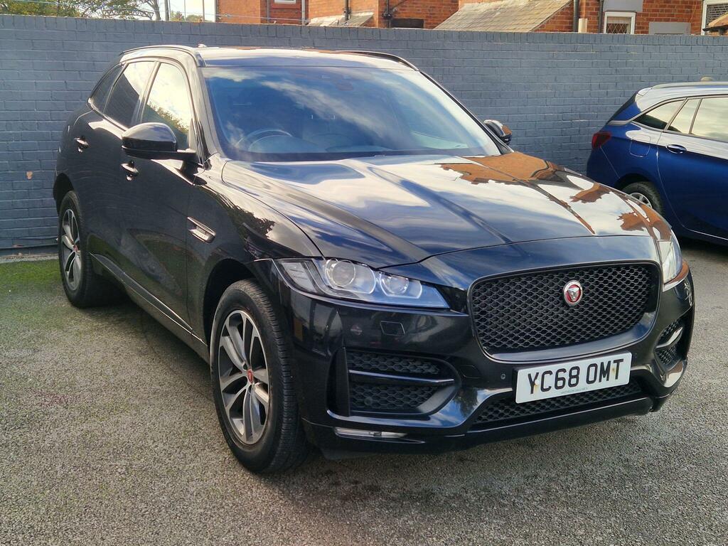 Jaguar F-Pace 2.0 D180 R-sport Euro 6 Ss YC68OMT Black #2
