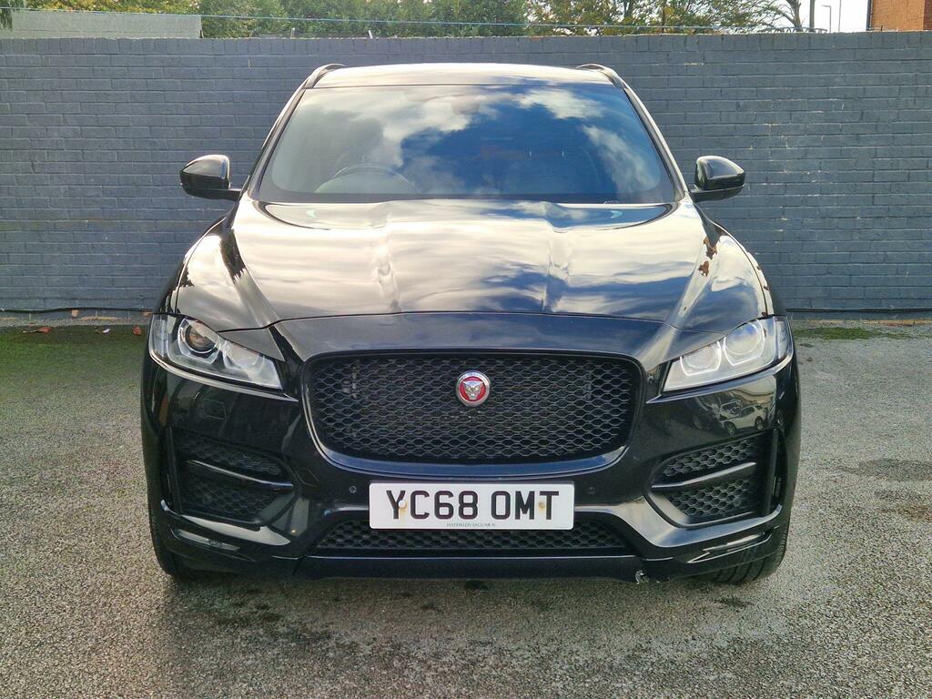 Jaguar F-Pace 2.0 D180 R-sport Euro 6 Ss YC68OMT Black #3