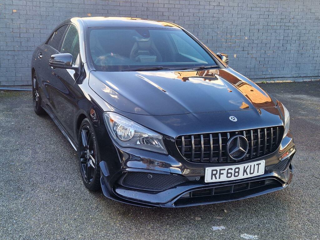 Mercedes-Benz CLA Class 1.6 Cla180 Amg Line Edition Coupe 7G-dct Euro 6 S RF68KUT Black #2