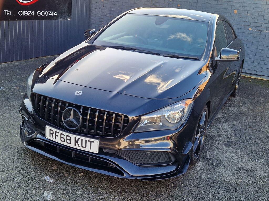 Mercedes-Benz CLA Class 1.6 Cla180 Amg Line Edition Coupe 7G-dct Euro 6 S RF68KUT Black #4