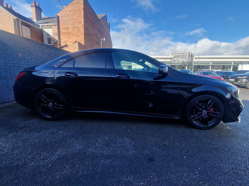 Mercedes-Benz CLA Class 1.6 Cla180 Amg Line Edition Coupe 7G-dct Euro 6 S RF68KUT Black #6