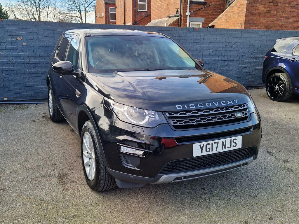 Land Rover Discovery Sport 2.0 Td4 Se Tech 4Wd Euro 6 Ss YG17NJS Black #2