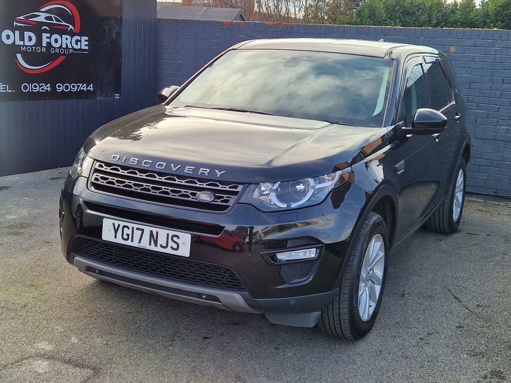 Land Rover Discovery Sport 2.0 Td4 Se Tech 4Wd Euro 6 Ss YG17NJS Black #4