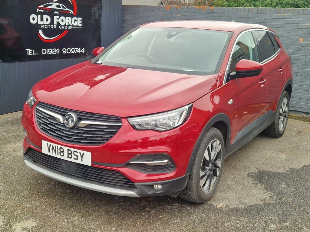 Vauxhall Grandland X 1.2 Turbo Sport Nav Euro 6 Ss VN18BSY Red #4